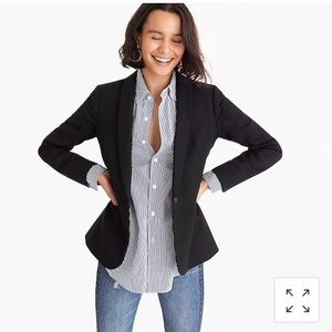 J Crew Wool Blazer in Black